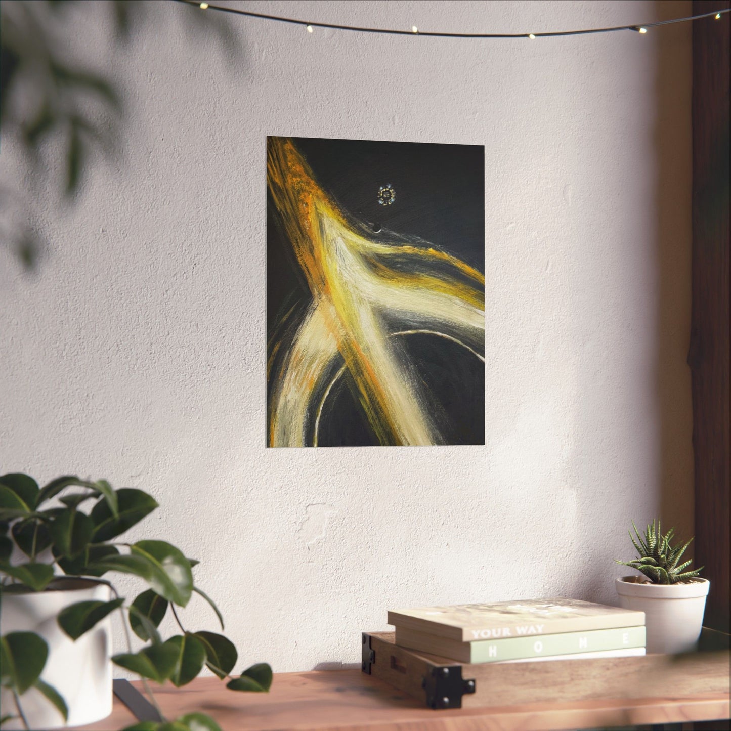 Gargantua (Interstellar) – Abstract Space Poster Print