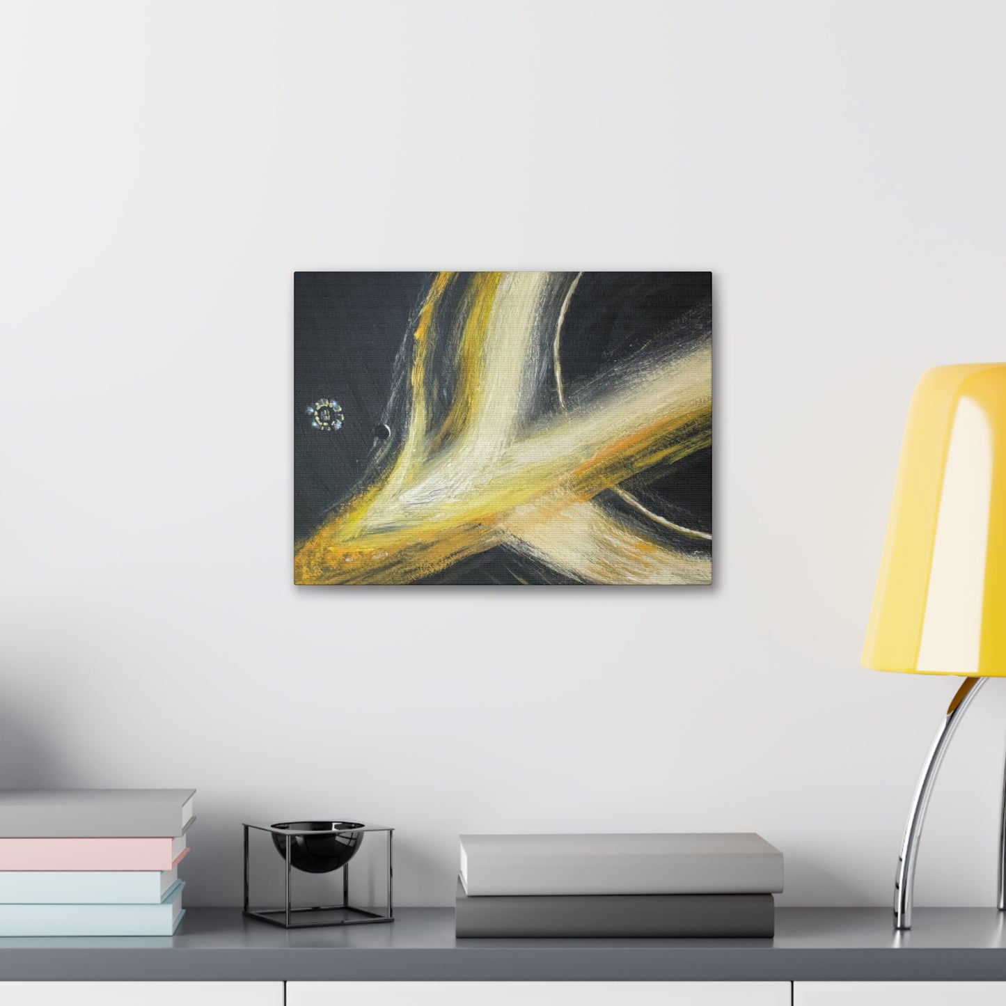 Gargantua (Interstellar) – Abstract Space Canvas Print