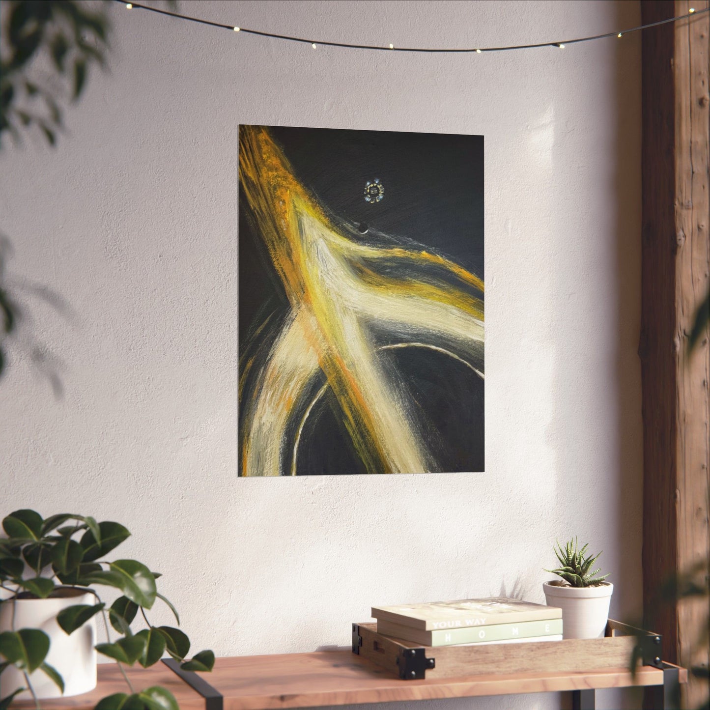 Gargantua (Interstellar) – Abstract Space Poster Print