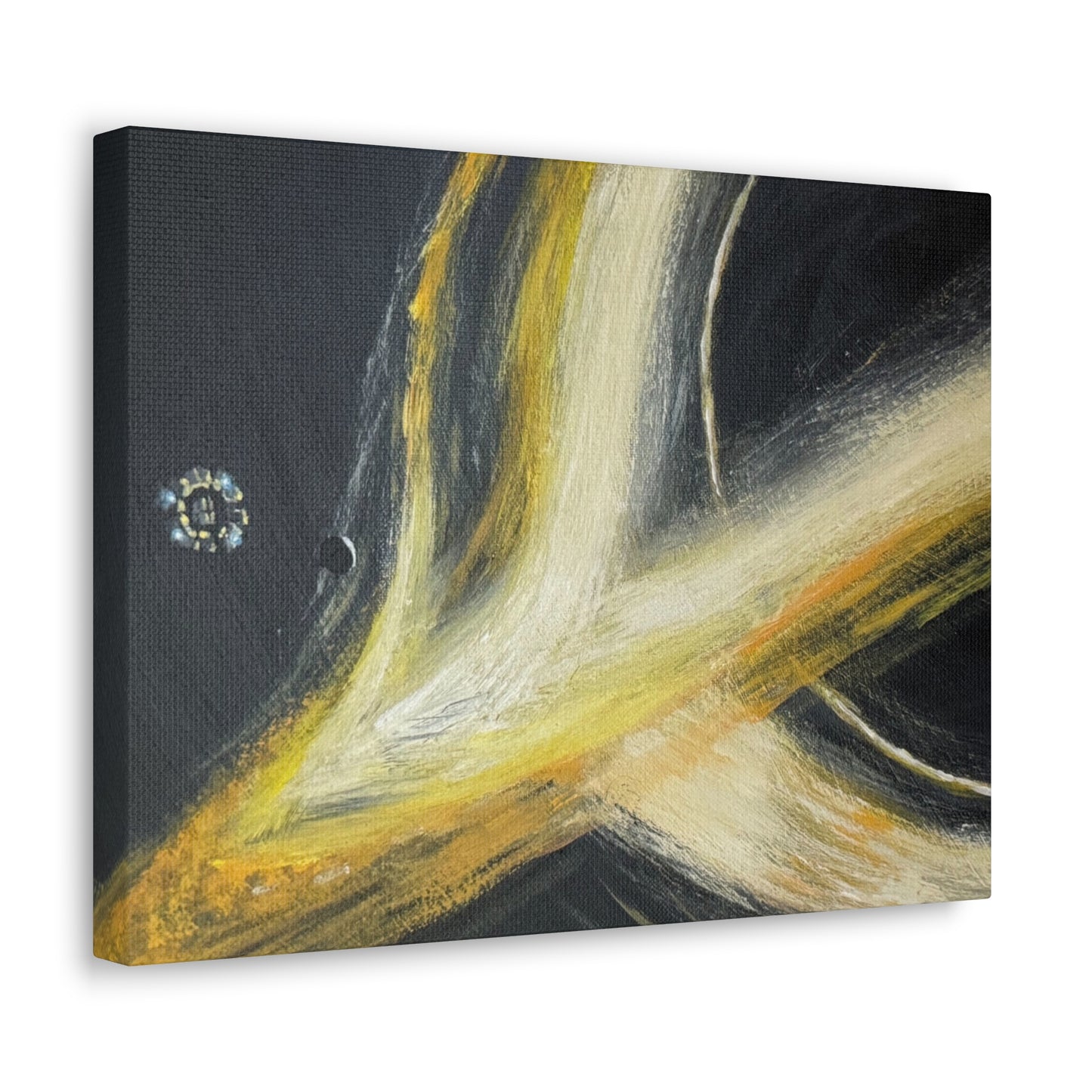 Gargantua (Interstellar) – Abstract Space Canvas Print