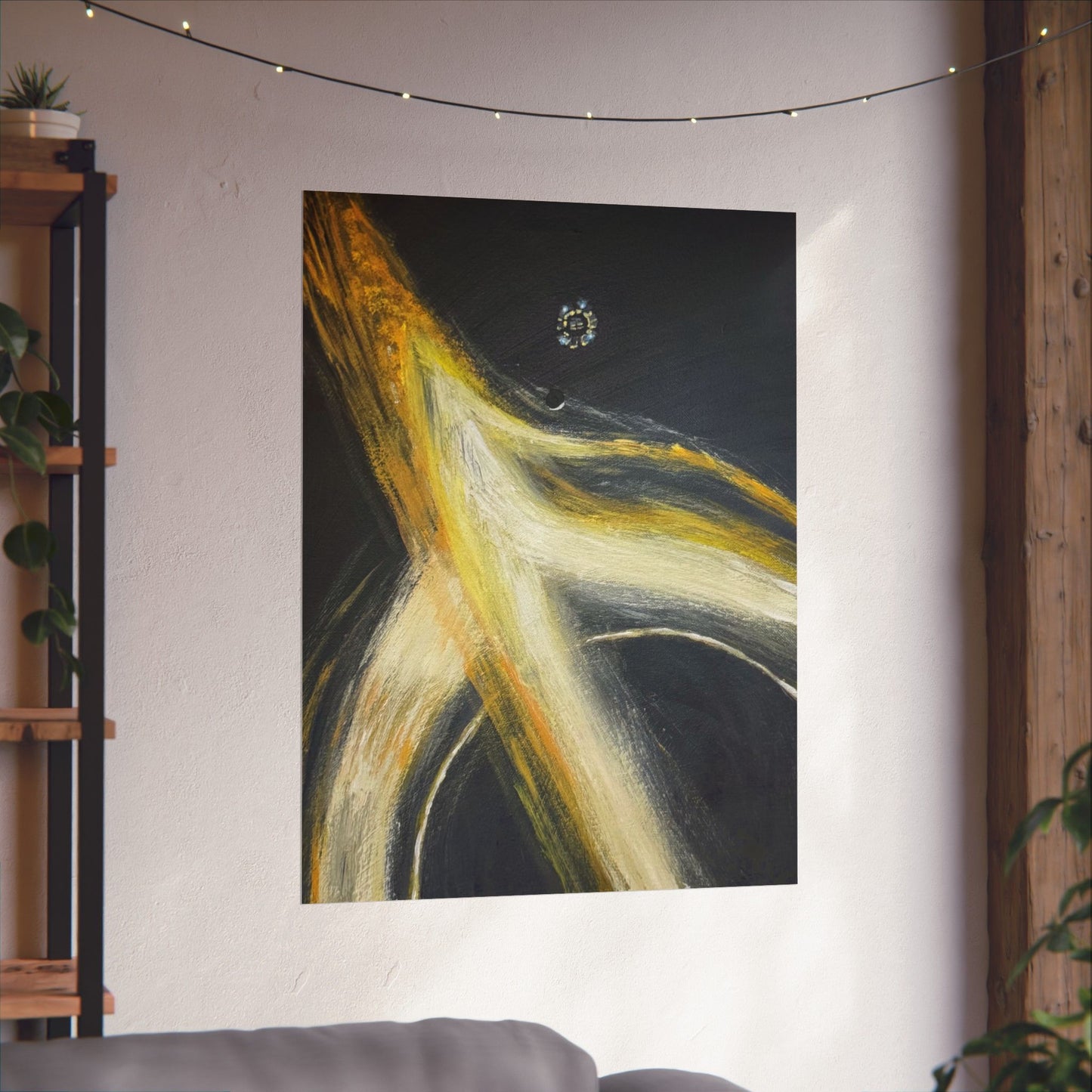 Gargantua (Interstellar) – Abstract Space Poster Print